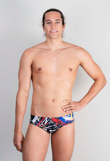 bañador liso hombre Chaos Sport - vista principal